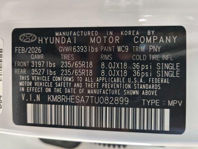 2026 Hyundai PALISADE HYBRID SEL Premium 7P