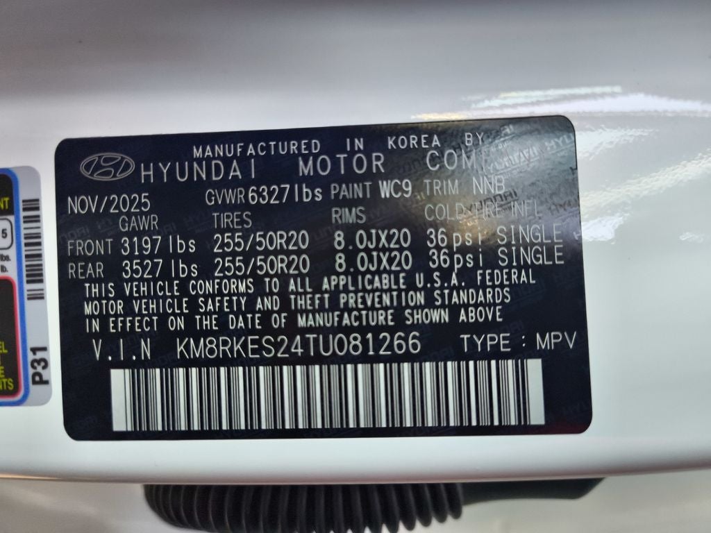 2026 Hyundai PALISADE Limited AWD