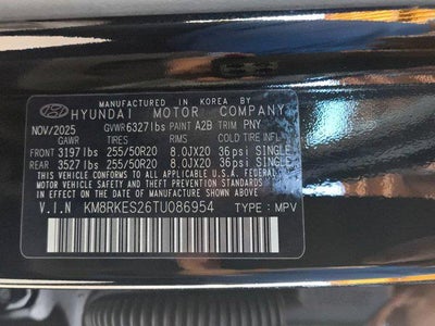 2026 Hyundai PALISADE Limited AWD