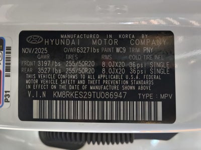 2026 Hyundai PALISADE Limited AWD