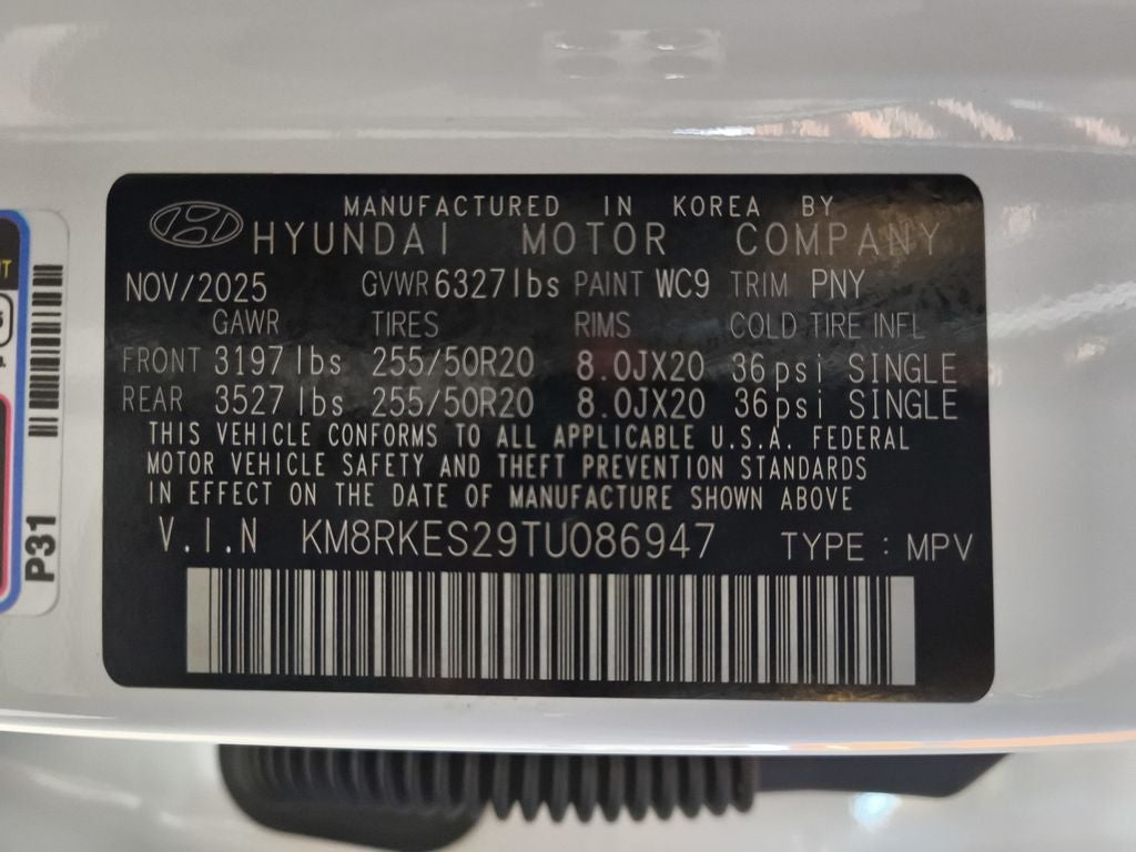 2026 Hyundai PALISADE Limited AWD