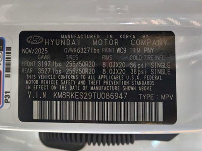 2026 Hyundai PALISADE Limited AWD