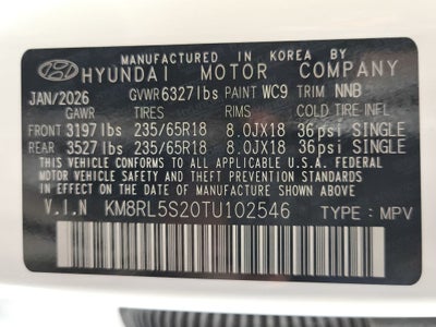 2026 Hyundai PALISADE SEL FWD