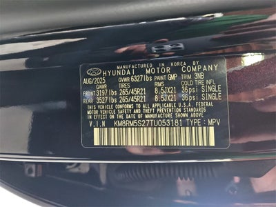 2026 Hyundai PALISADE Calligraphy FWD