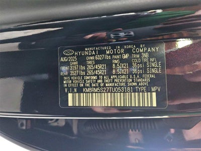 2026 Hyundai PALISADE Calligraphy FWD