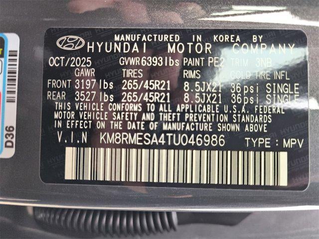 2026 Hyundai PALISADE HYBRID Calligraphy