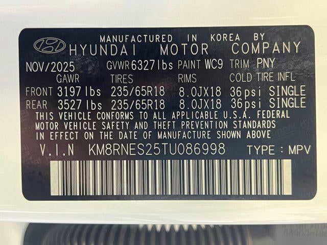 2026 Hyundai PALISADE SEL Premium AWD