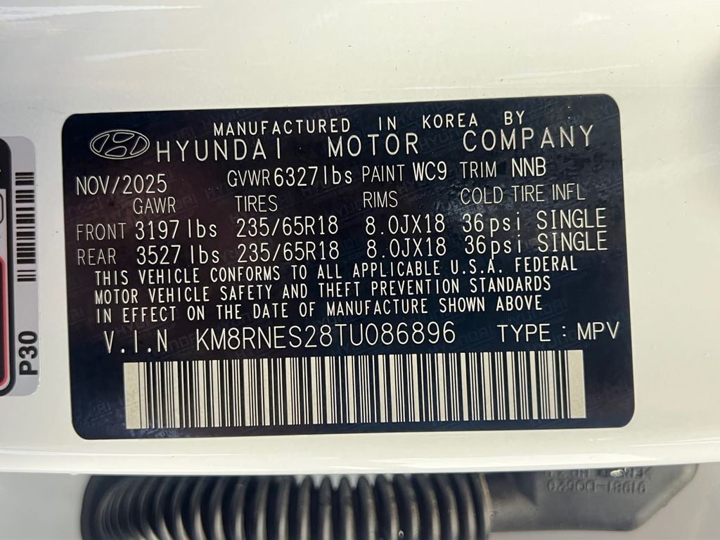 2026 Hyundai PALISADE SEL Premium AWD