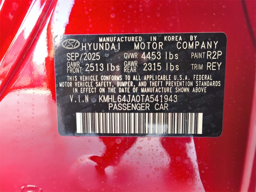 2026 Hyundai SONATA SEL Sport