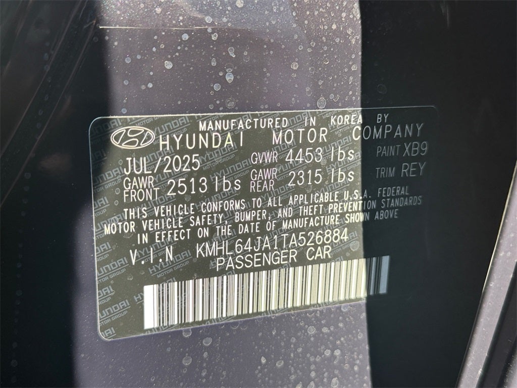 2026 Hyundai SONATA SEL Sport