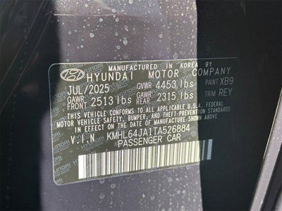 2026 Hyundai SONATA SEL Sport