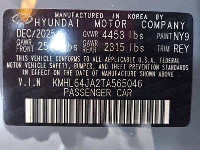 2026 Hyundai SONATA SEL Sport