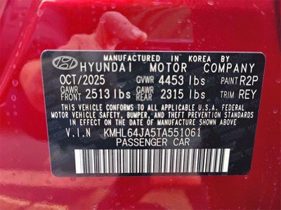 2026 Hyundai SONATA SEL Sport