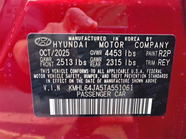 2026 Hyundai SONATA SEL Sport