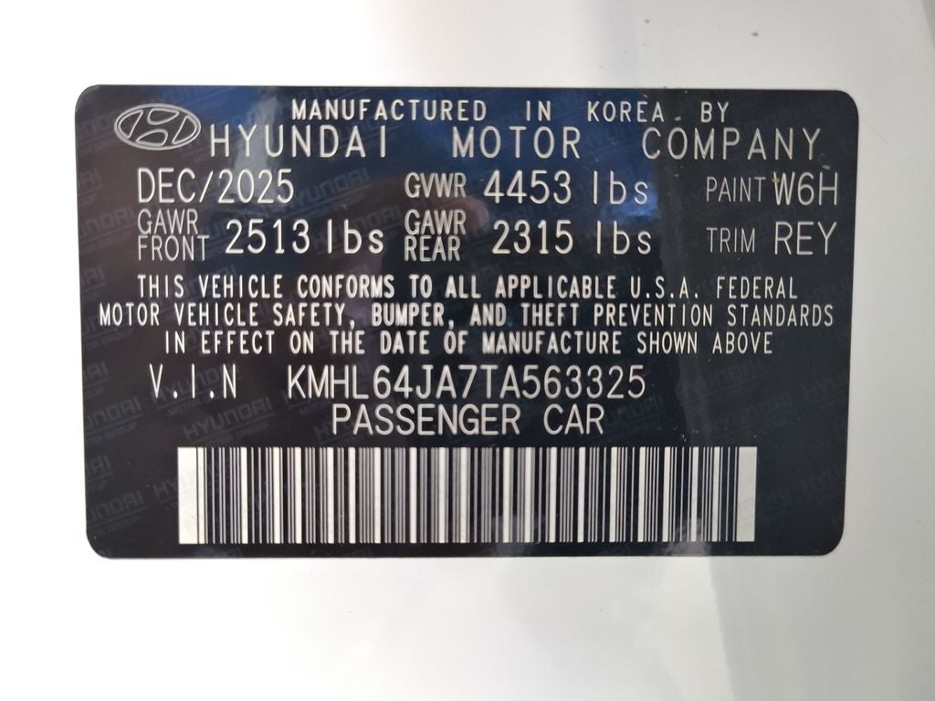 2026 Hyundai SONATA SEL Sport