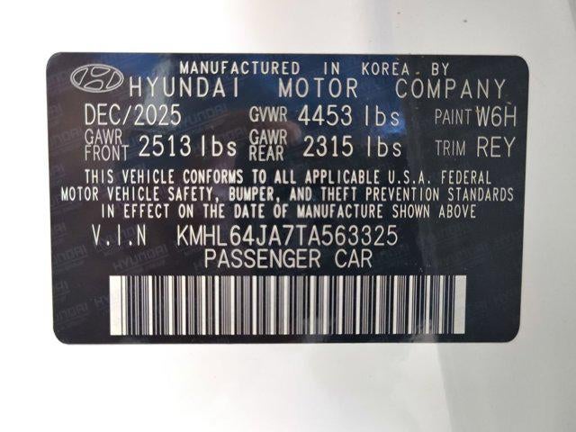 2026 Hyundai SONATA SEL Sport