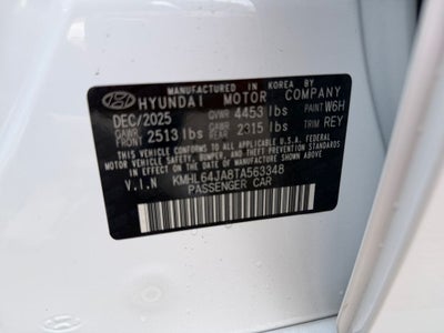 2026 Hyundai SONATA SEL Sport