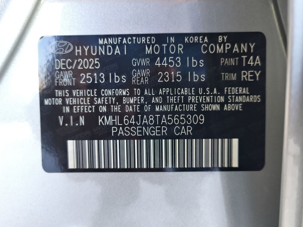 2026 Hyundai SONATA SEL Sport