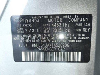 2026 Hyundai SONATA SEL Sport