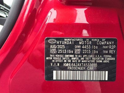 2026 Hyundai SONATA SEL Sport