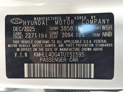 2026 Hyundai ELANTRA SE