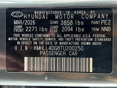 2026 Hyundai ELANTRA SE