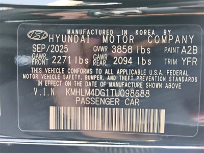 2026 Hyundai ELANTRA SEL Sport
