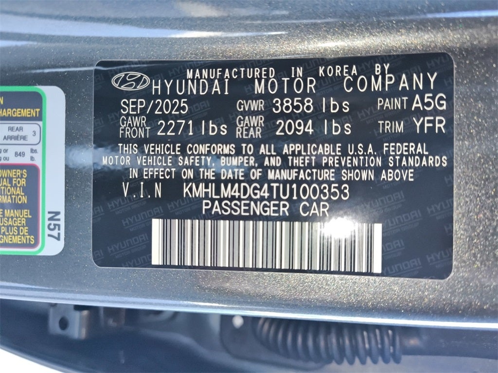 2026 Hyundai ELANTRA SEL Sport