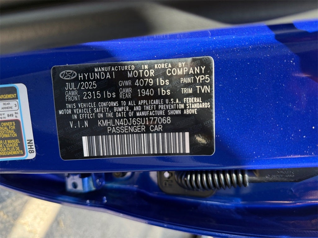 2025 Hyundai ELANTRA HYBRID Limited