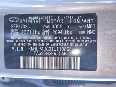 2026 Hyundai ELANTRA Limited