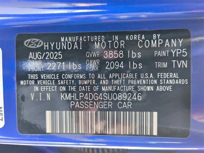 2025 Hyundai ELANTRA Limited