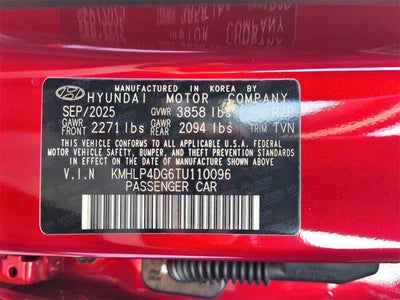 2026 Hyundai ELANTRA Limited