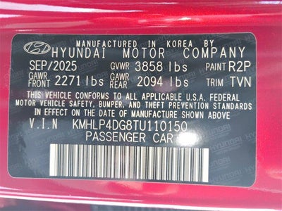 2026 Hyundai ELANTRA Limited