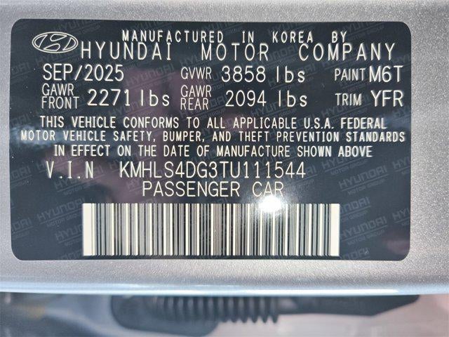 2026 Hyundai ELANTRA SEL Sport Premium