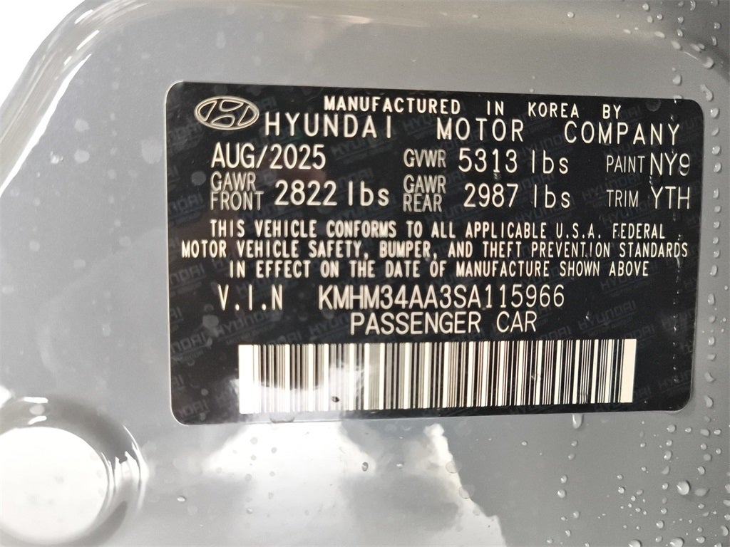 2025 Hyundai IONIQ 6 SEL