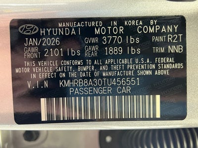 2026 Hyundai VENUE SE