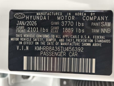 2026 Hyundai VENUE SE