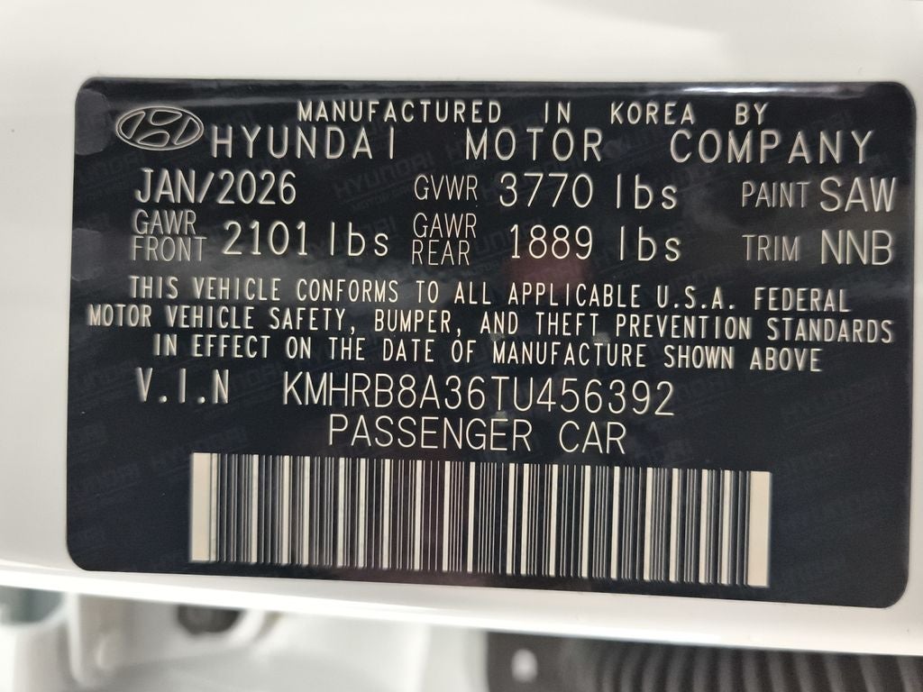 2026 Hyundai VENUE SE