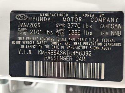 2026 Hyundai VENUE SE