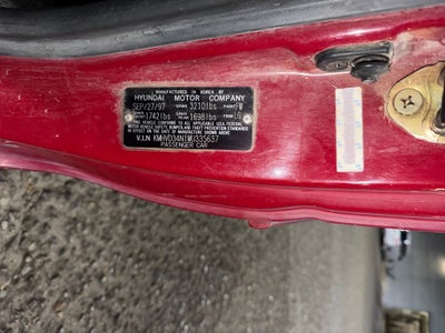 1998 Hyundai ACCENT GS