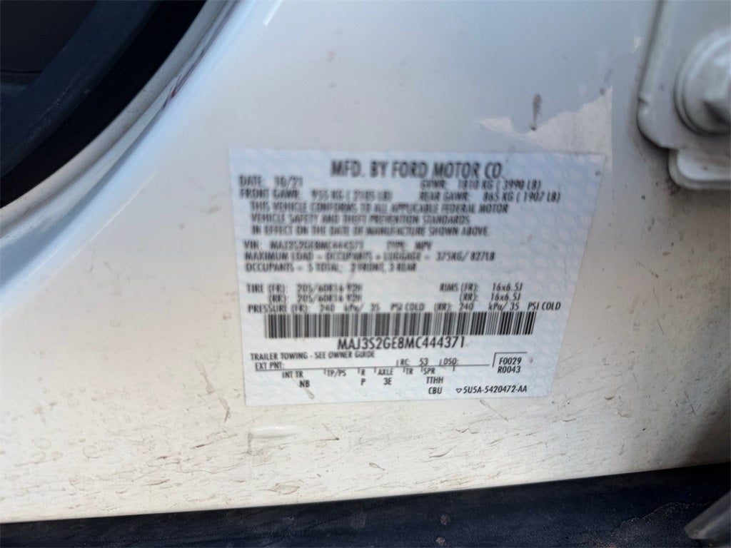 2021 Ford EcoSport SE