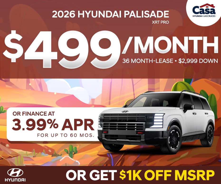 2026 Hyundai Palisade XRT Pro AWD