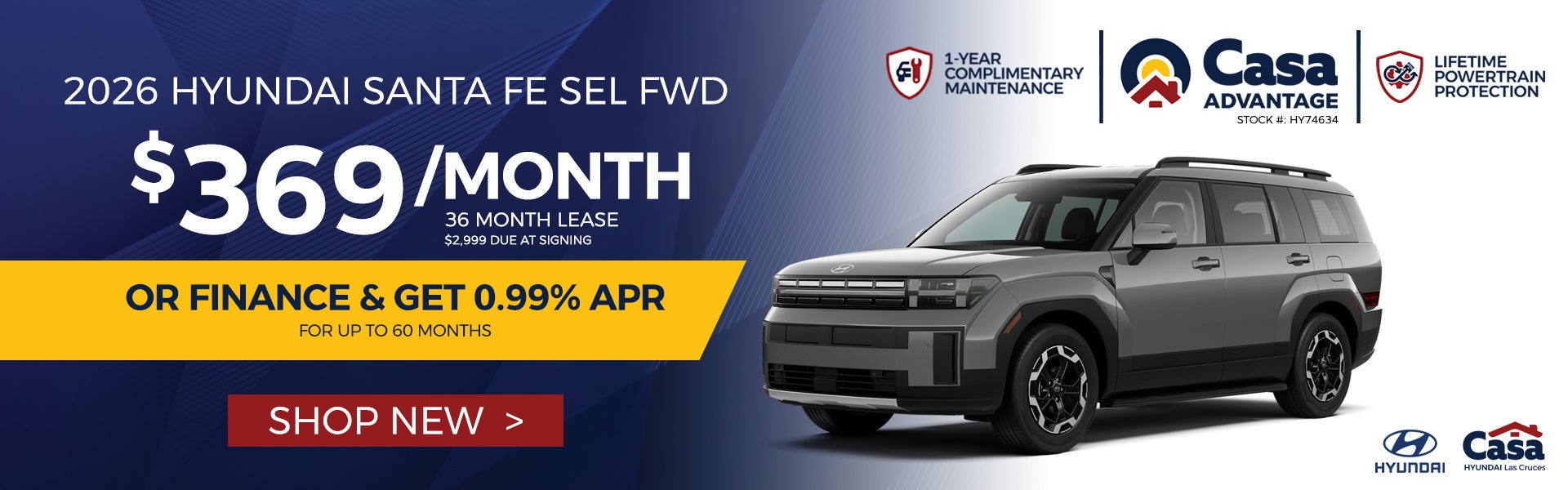 2026 Hyundai Santa Fe SEL FWD