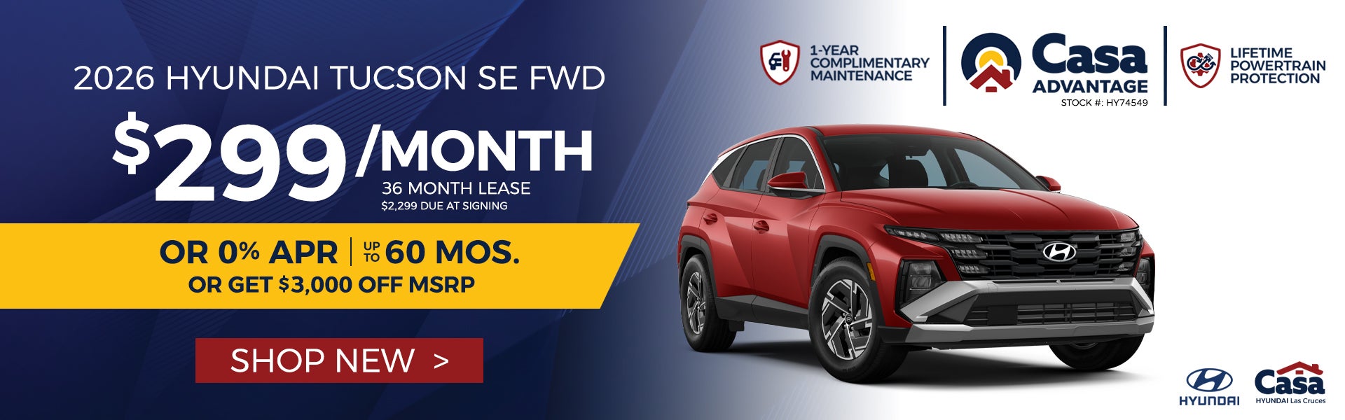 2026 Hyundai Tucson SE FWD