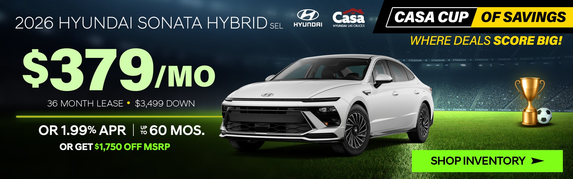 2026 Hyundai Sonata Hybrid SEL FWD
