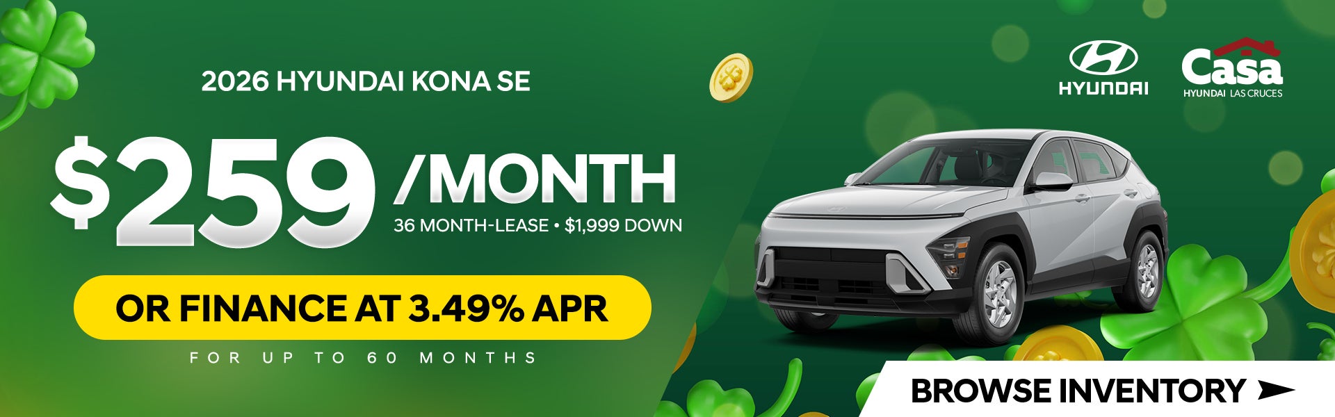 New 2026 Hyundai Kona SE