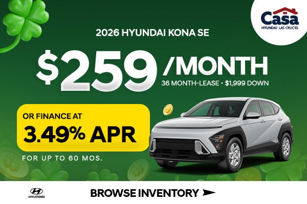 New 2026 Hyundai Kona SE