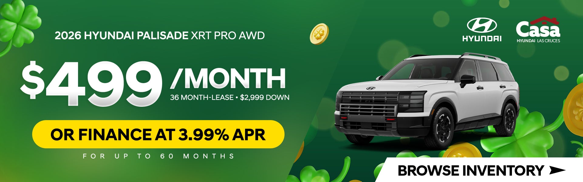 New 2026 Hyundai Palisade XRT PRO AWD