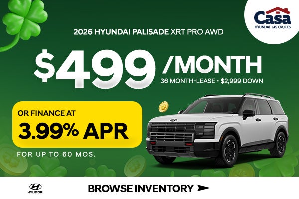 New 2026 Hyundai Palisade XRT PRO AWD