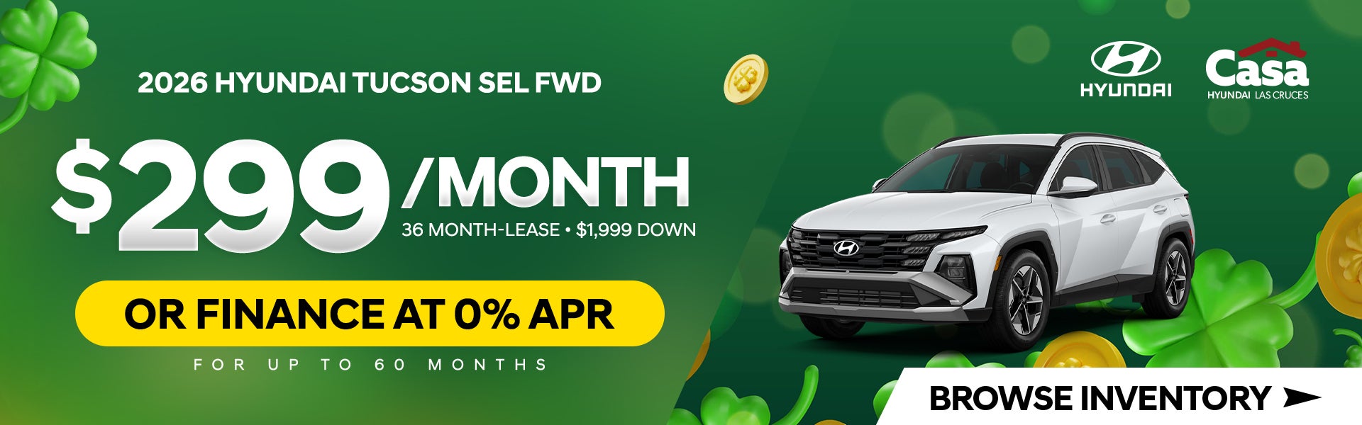 New 2026 Hyundai Tucson SEL FWD